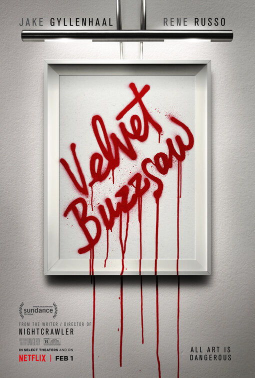 1000 piece jigsaw puzzle for the movie poster: Velvet Buzzsaw (2019)