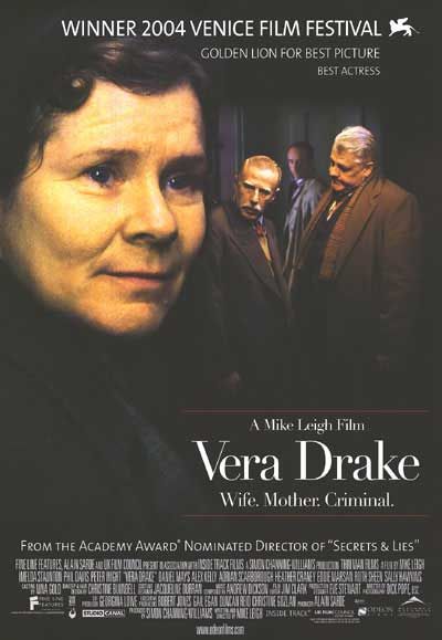 the movie poster: Vera Drake (2004) ver3