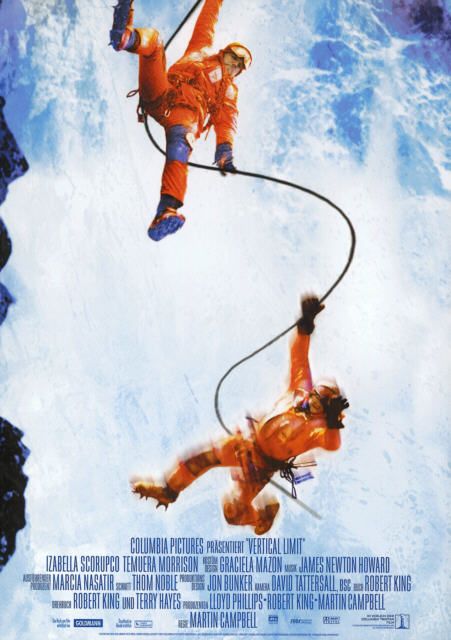 the movie poster: Vertical Limit (2000) ver2