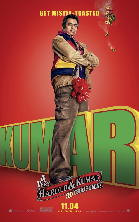 1000 piece jigsaw puzzle for the movie poster: A Very Harold & Kumar Christmas (2011) ver3