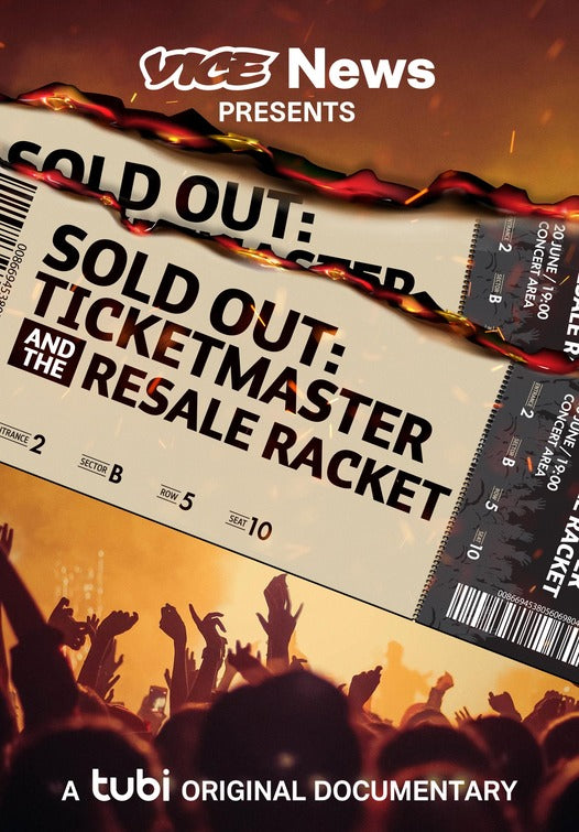 1000 piece jigsaw puzzle for the movie poster: VICE News Presents - Sold Out: Ticketmaster and the Resale Racket (2023)