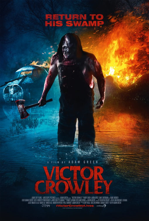 1000 piece jigsaw puzzle for the movie poster: Victor Crowley (2017)