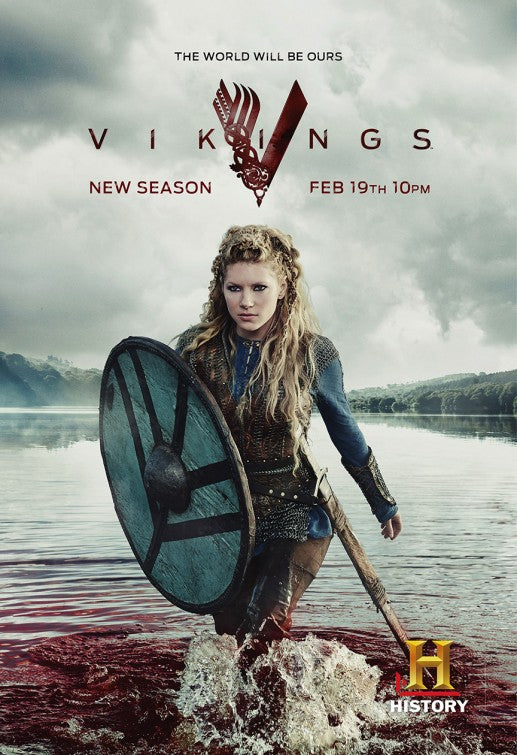 1000 piece jigsaw puzzle for tv poster: Vikings, ver14