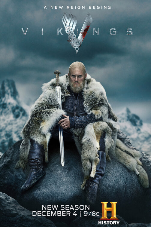 1000 piece jigsaw puzzle for tv poster: Vikings, ver25