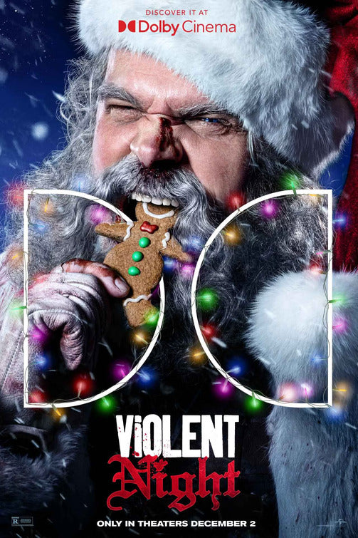 1000 piece jigsaw puzzle for the movie poster: Violent Night (2022) ver3