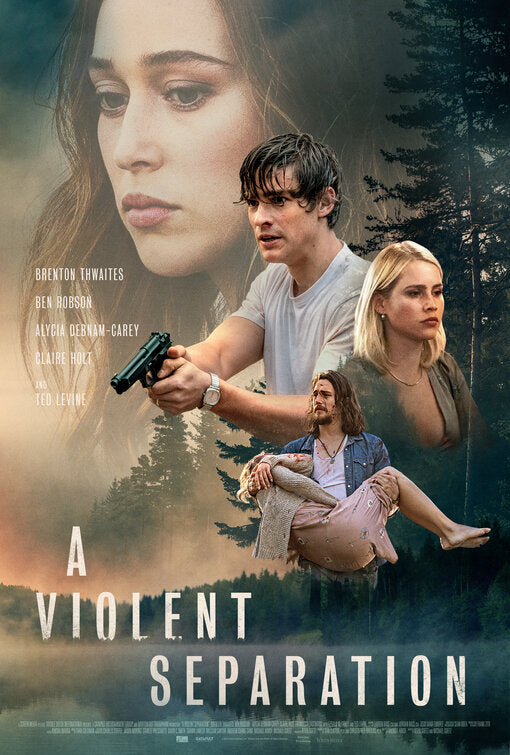 1000 piece jigsaw puzzle for the movie poster: A Violent Separation (2019)