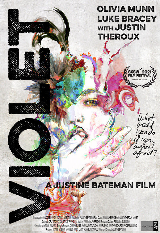 1000 piece jigsaw puzzle for the movie poster: Violet (2021)