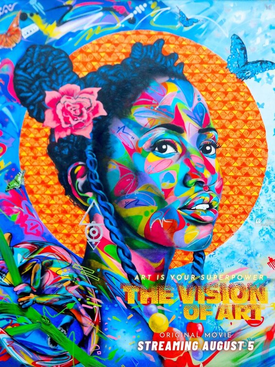 1000 piece jigsaw puzzle for the movie poster: The Vision of Art (2022)