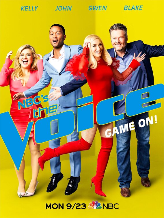 1000 piece jigsaw puzzle for tv poster: The Voice, ver12