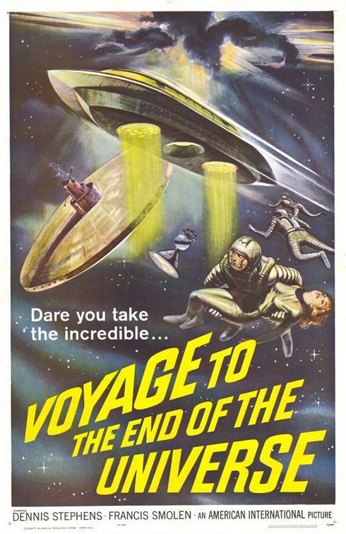 the movie poster: Voyage to the End of the Universe (1964)