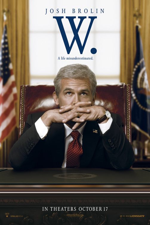 the movie poster: W. (2008) ver7