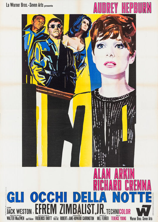 1000 piece jigsaw puzzle for the movie poster: Wait Until Dark (1967) ver5