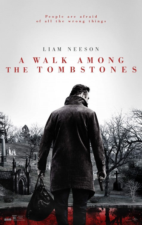 1000 piece jigsaw puzzle for the movie poster: A Walk Among the Tombstones (2014)