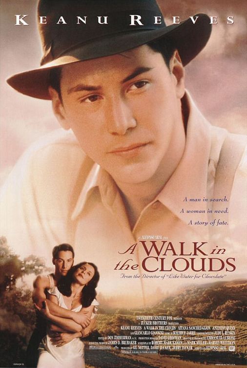 the movie poster: A Walk In The Clouds (1995)