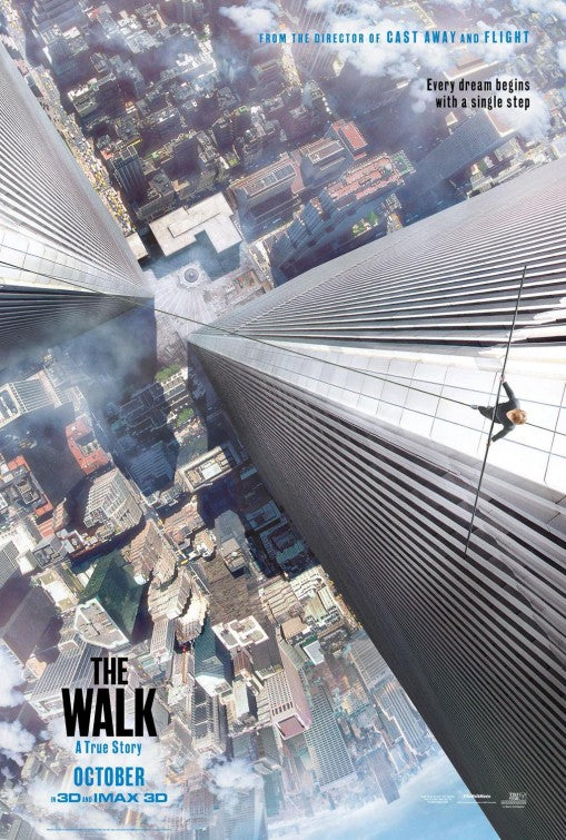 1000 piece jigsaw puzzle for the movie poster: The Walk (2015) ver2