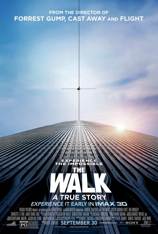 1000 piece jigsaw puzzle for the movie poster: The Walk (2015) ver3