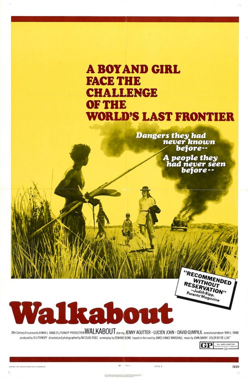 the movie poster: Walkabout (1971) ver2