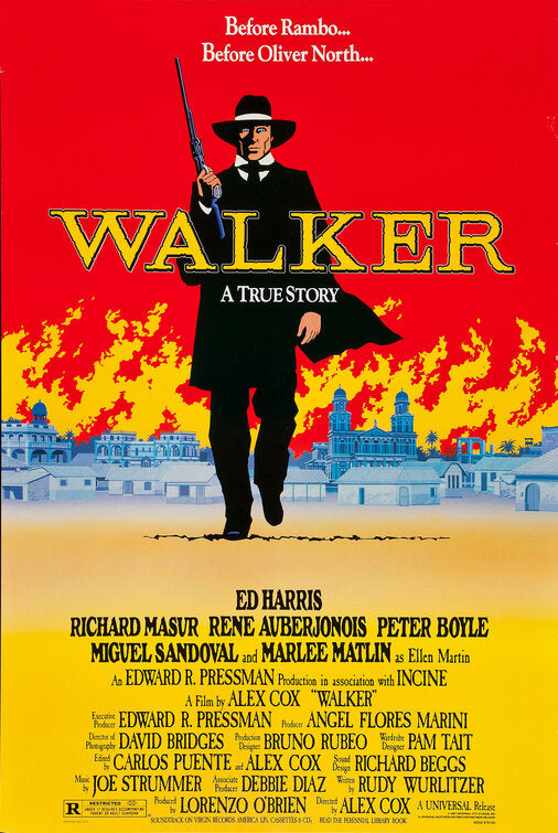 the movie poster: Walker (1987)