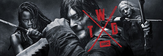 1000 piece jigsaw puzzle for tv poster: The Walking Dead, ver58