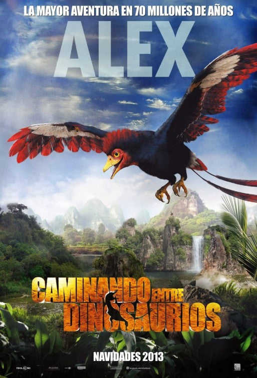 1000 piece jigsaw puzzle for the movie poster: Walking with Dinosaurs 3D (2013) ver17