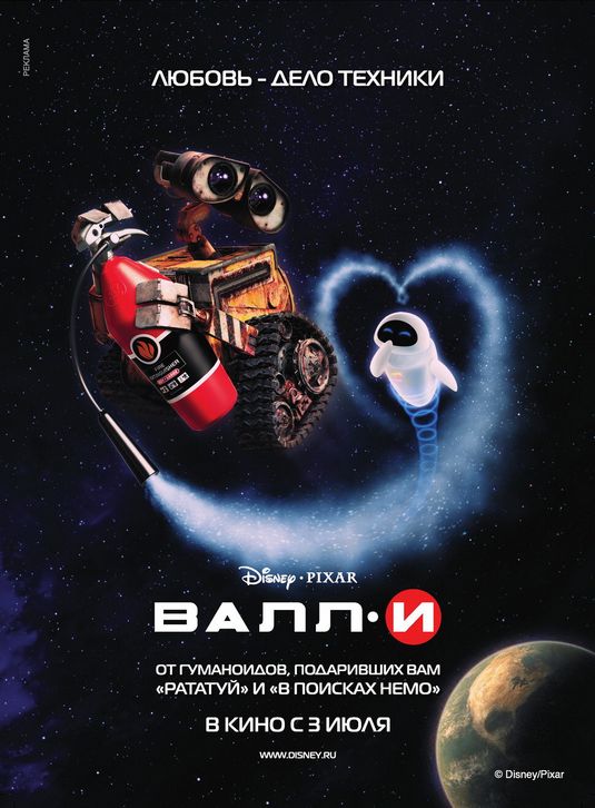 the movie poster: Wall-E (2008) ver8