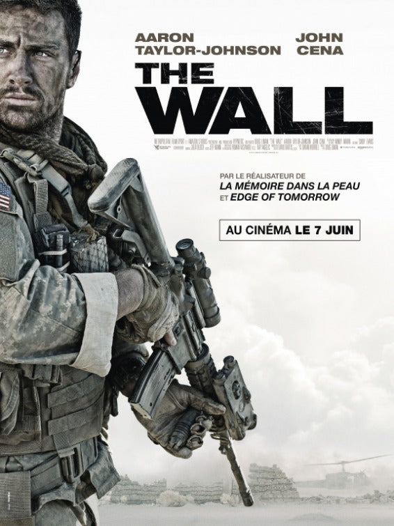 1000 piece jigsaw puzzle for the movie poster: The Wall (2017) ver2
