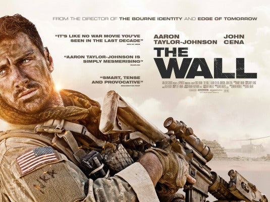 1000 piece jigsaw puzzle for the movie poster: The Wall (2017) ver3
