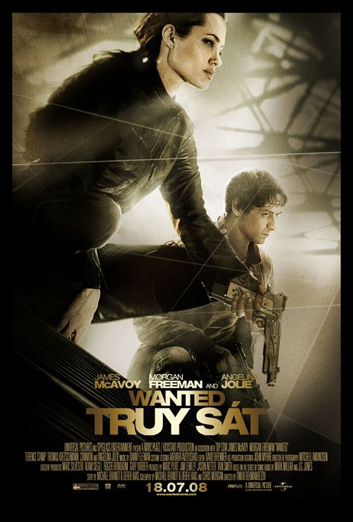 the movie poster: Wanted (2008) ver9