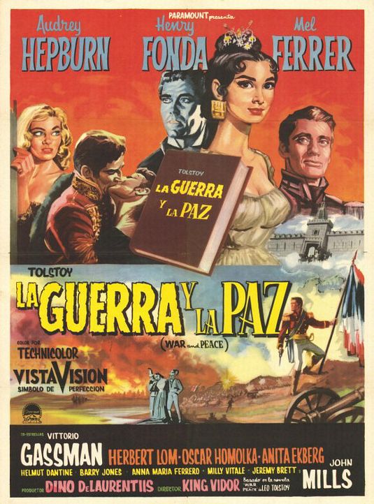 the movie poster: War and Peace (1956) ver4