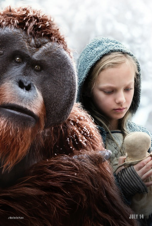 1000 piece jigsaw puzzle for the movie poster: War for the Planet of the Apes (2017) ver11
