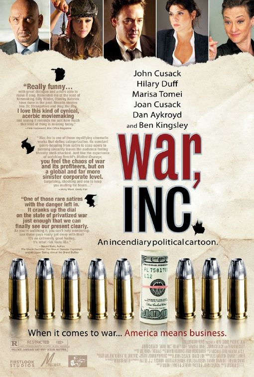 the movie poster: War, Inc. (2008)