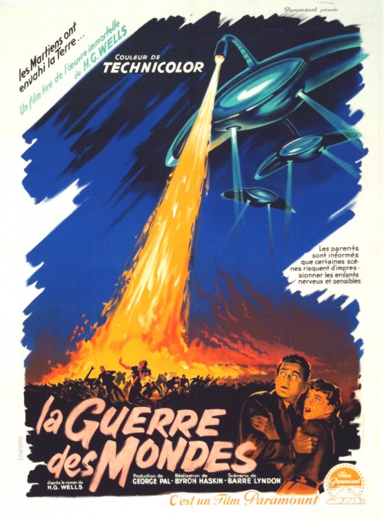 1000 piece jigsaw puzzle for the movie poster: The War of the Worlds (1953) ver4