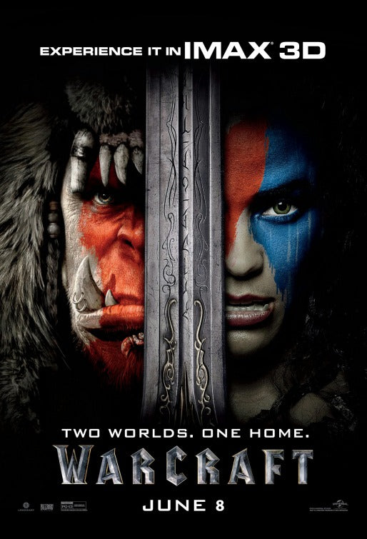 1000 piece jigsaw puzzle for the movie poster: Warcraft (2016) ver22