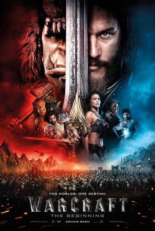 1000 piece jigsaw puzzle for the movie poster: Warcraft (2016) ver8