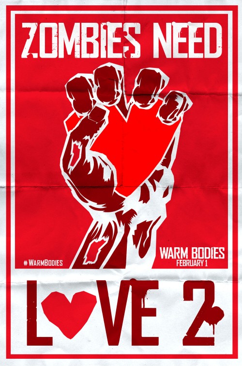 1000 piece jigsaw puzzle for the movie poster: Warm Bodies (2013) ver10