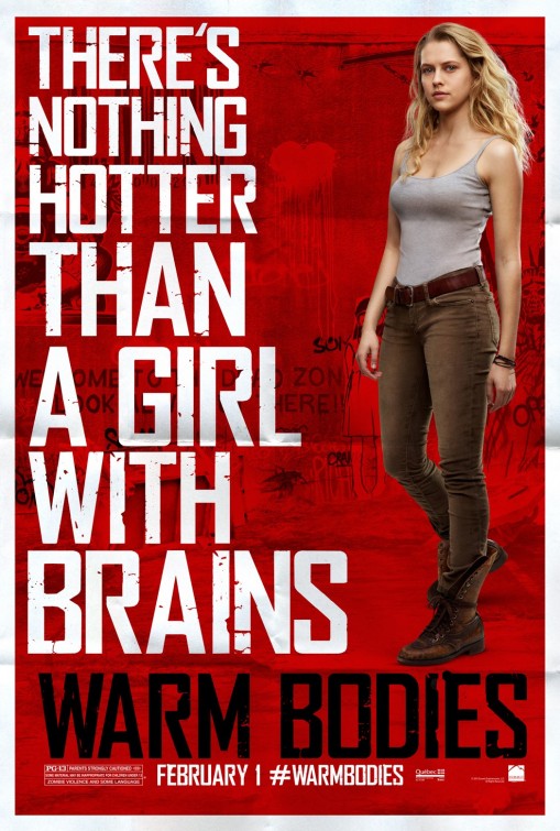 1000 piece jigsaw puzzle for the movie poster: Warm Bodies (2013) ver5