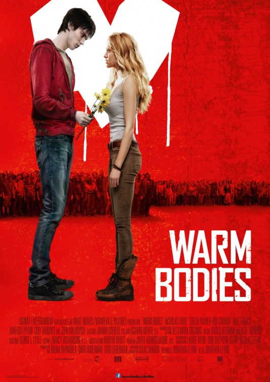 1000 piece jigsaw puzzle for the movie poster: Warm Bodies (2013) ver9