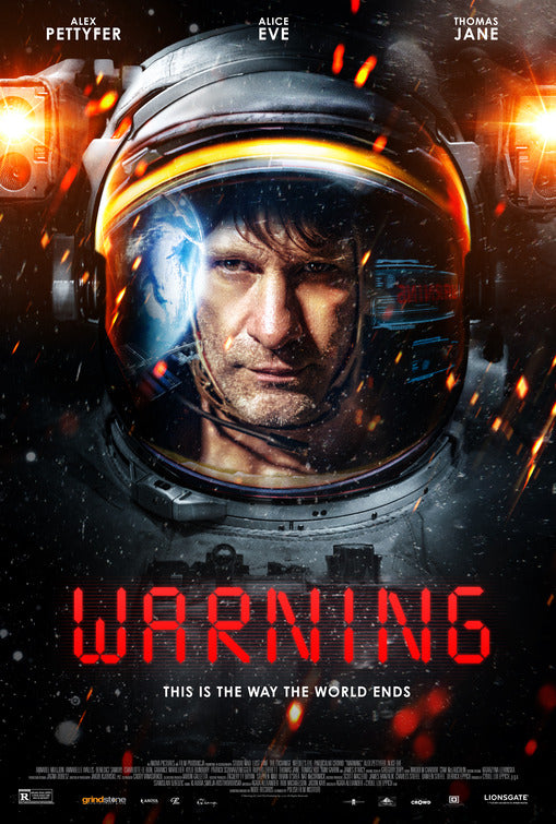 1000 piece jigsaw puzzle for the movie poster: Warning (2021)