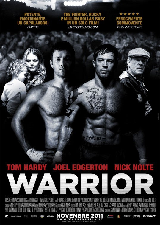 1000 piece jigsaw puzzle for the movie poster: Warrior (2011) ver6
