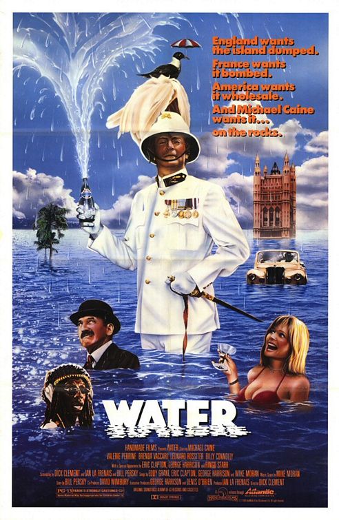 the movie poster: Water (1986)