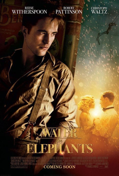 1000 piece jigsaw puzzle for the movie poster: Water for Elephants (2011) ver3