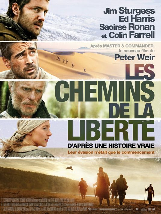 1000 piece jigsaw puzzle for the movie poster: The Way Back (2010) ver2