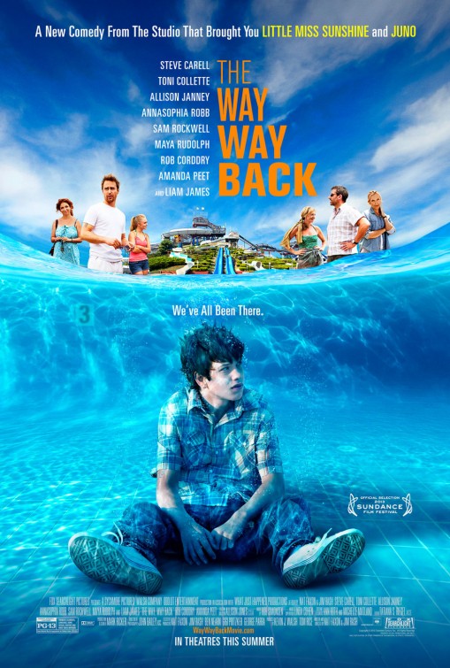 1000 piece jigsaw puzzle for the movie poster: The Way Way Back (2013)