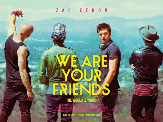 1000 piece jigsaw puzzle for the movie poster: We Are Your Friends (2015) ver3