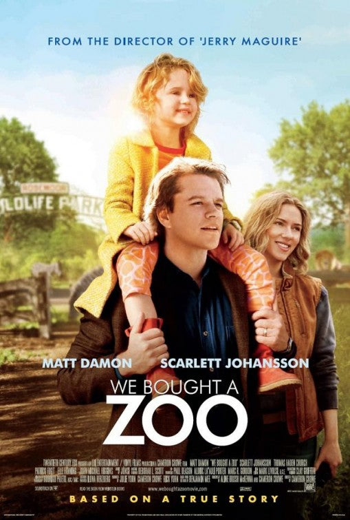1000 piece jigsaw puzzle for the movie poster: We Bought a Zoo (2011)