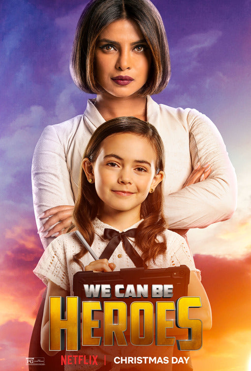 1000 piece jigsaw puzzle for tv poster: We Can Be Heroes, ver12