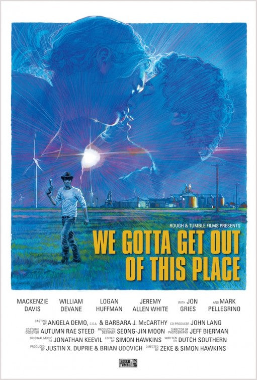 1000 piece jigsaw puzzle for the movie poster: Bad Turn Worse (2014)