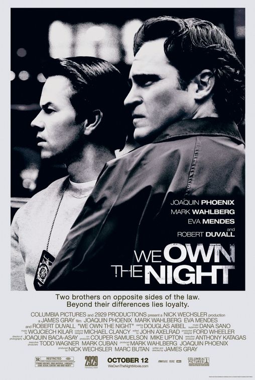 the movie poster: We Own the Night (2007) ver3