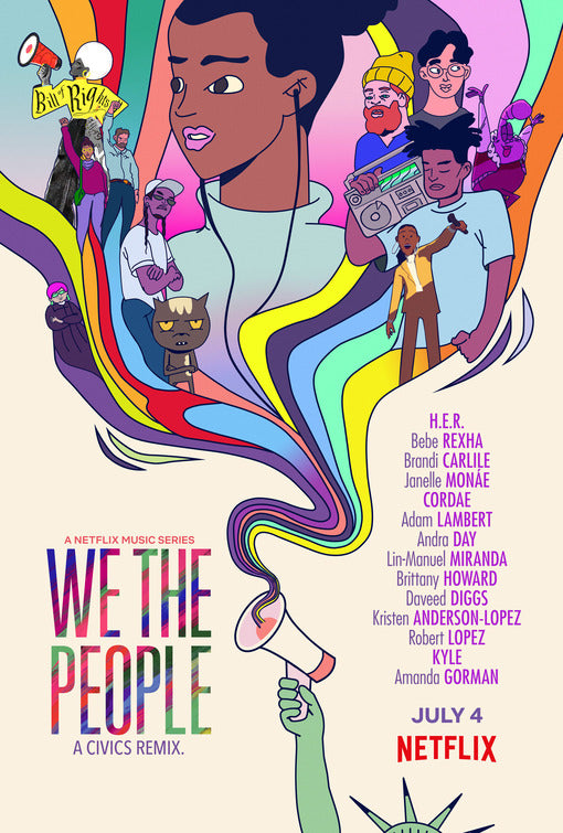 1000 piece jigsaw puzzle for tv poster: We the People