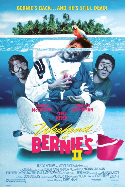 the movie poster: Weekend at Bernie's II (1993)